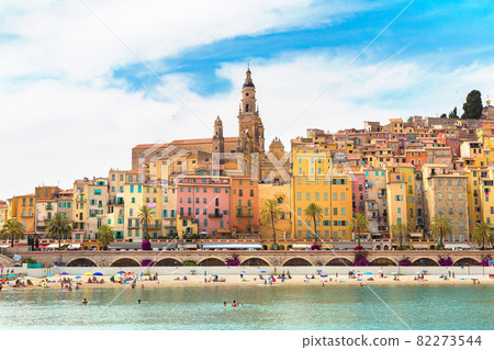 Menton on french Riviera, France 82273544