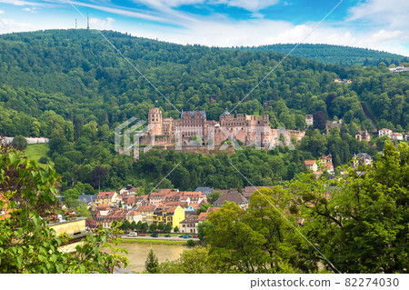 Panoramic aerial view of Heidelberg Panoramic aerial view of Heidelberg 82274030