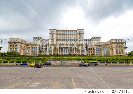 Romanian parliament in Bucharest Romanian parliament in Bucharest 82274112