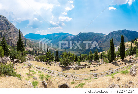 The Athenian treasury in Delphi 82274234