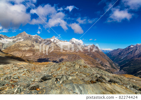 Alps mountain landscape in Swiss 82274424