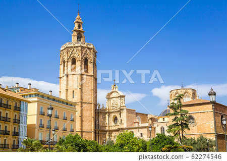 Bell tower in Valencia, Spain Bell tower in Valencia, Spain 82274546