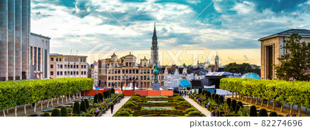 Panorama of Brussels 82274696
