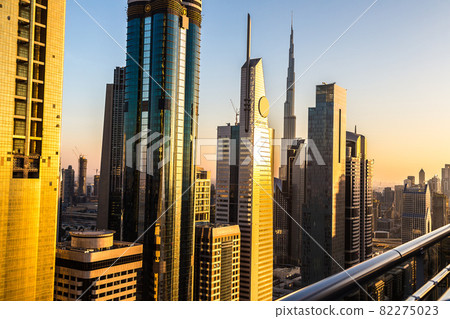Aerial view of Dubai 82275023