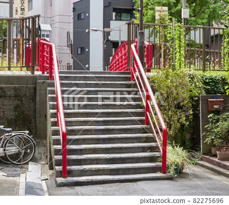 Shinden Bridge, a humanitarian bridge in Koto Ward, Tokyo Shinden Bridge, a humanitarian bridge in Koto Ward, Tokyo 82275696