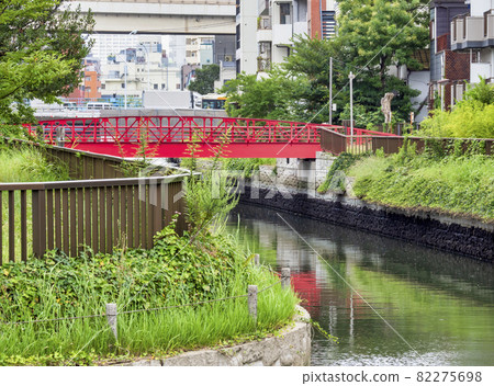 東京江東區的人道主義橋樑新電橋 82275698
