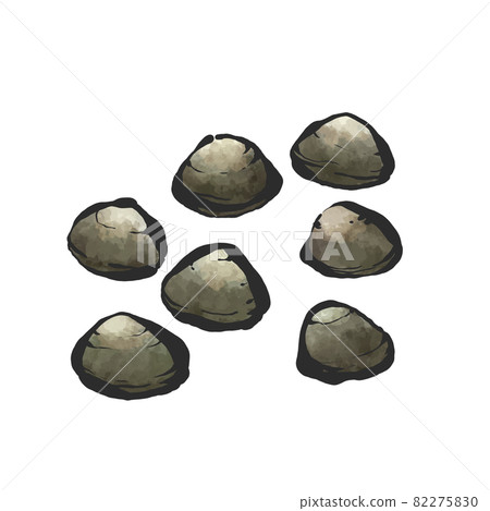 Shijimi's hand-painted brush painting style illustration 82275830