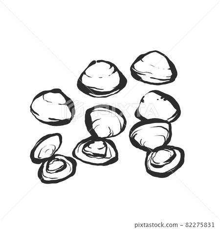 Shijimi's hand-painted brush painting style illustration 82275831