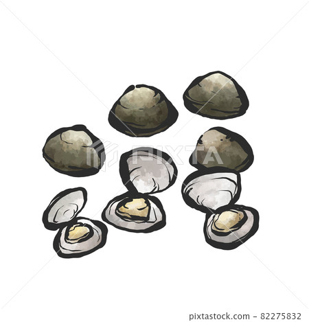 Shijimi's hand-painted brush painting style illustration 82275832