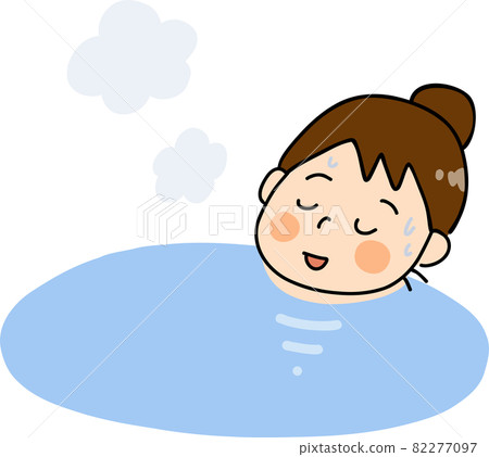 在溫泉中慢慢痊癒的少女 在溫泉中慢慢痊癒的少女 82277097