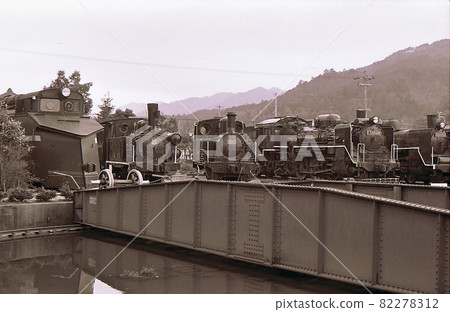 1985 Kaya Rail Museum, which is about to be abolished, Kaya Station, Kyoto Prefecture, Tango region, recorded photo 1985 Kaya Rail Museum, which is about to be abolished, Kaya Station, Kyoto Prefecture, Tango region, recorded photo 82278312