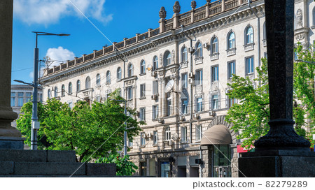 Residential building made in the style of the Stalinist Empire Residential building made in the style of the Stalinist Empire 82279289