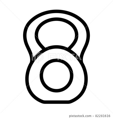 Icon Of Kettlebell Icon Of Kettlebell 82281616