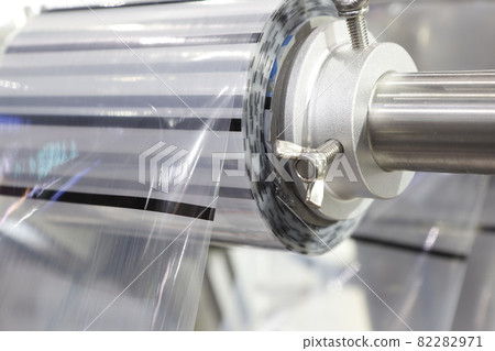 roll of plastic in food packing industrial 82282971