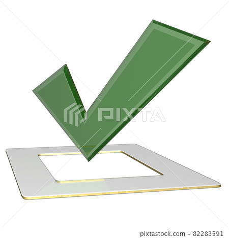 Checkbox 3D Checkbox 3D 82283591