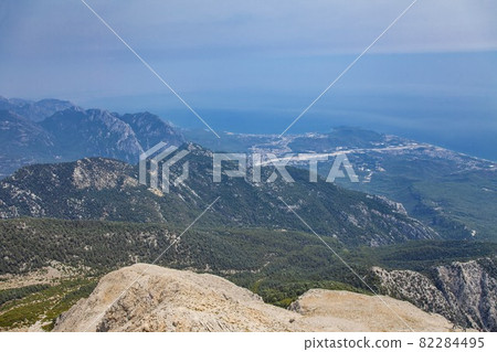 Turkish Tahtali mountain high top landscape view Turkish Tahtali mountain high top landscape view 82284495