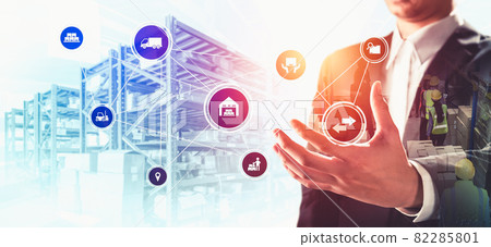 Smart warehouse management system with innovative internet of things technology 82285801