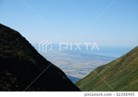 Mountain trail of Chokai Mountain trail of Chokai 82288495