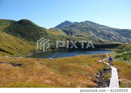 Mountain trail of Chokai Mountain trail of Chokai 82288509