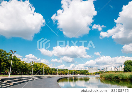 World Cup Park, Pyeonghwa park in Seoul, Korea World Cup Park, Pyeonghwa park in Seoul, Korea 82288775