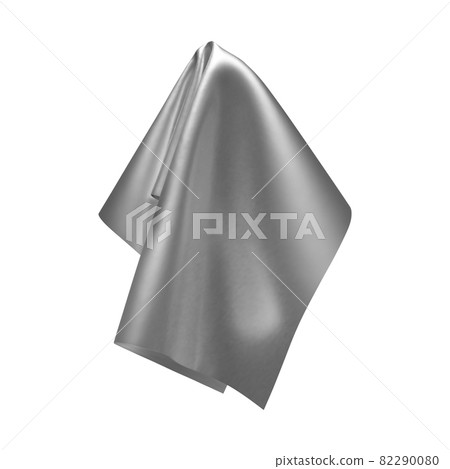 Golden shiny fabric, handkerchief or tablecloth hanging 82290080