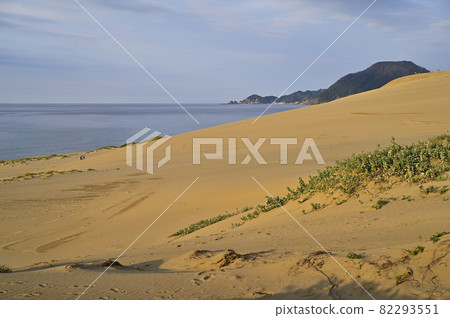 The magnificent Tottori Sand Dunes and the Sea of Japan 82293551
