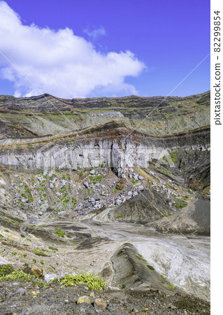 阿蘇山火山口（熊本縣阿蘇市）是可以近距離觀察活火山的旅遊景點 82299854