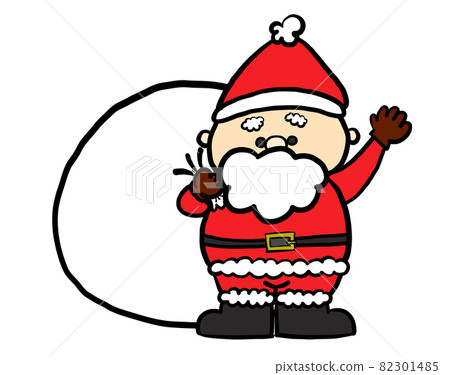 A simple and cute illustration of Santa that can be used for Christmas. A simple and cute illustration of Santa that can be used for Christmas. 82301485