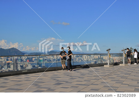 the lookout at Pandora Peak Galleria, hk 4 Sept 2021 the lookout at Pandora Peak Galleria, hk 4 Sept 2021 82302089