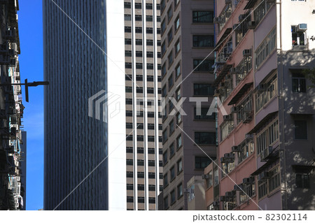 Wan Chai is one of the busiest commercial areas in Hong Kong 4 Sept 2021 Wan Chai is one of the busiest commercial areas in Hong Kong 4 Sept 2021 82302114