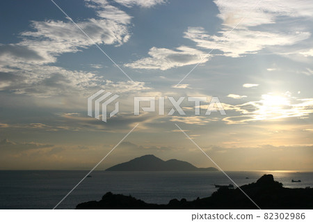 a landscape of Lung Kwu Tan, hong kong 82302986