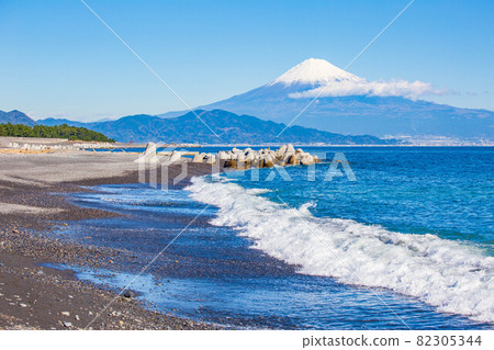 世界遺產美穗之松原和富士山 82305344