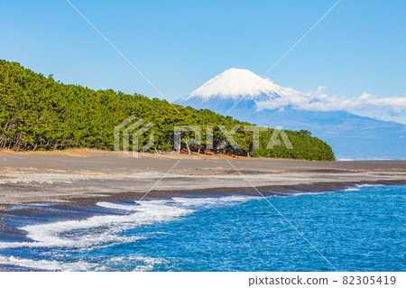 World heritage Miho no Matsubara and Mt. Fuji 82305419