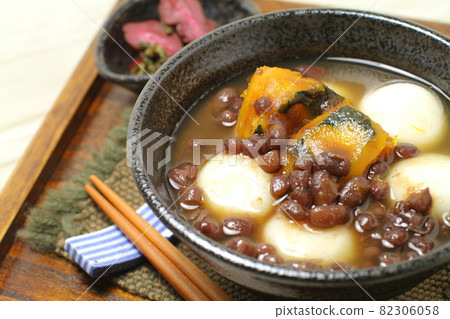 Winter Solstice Pumpkin Zenzai Shiratama 82306058