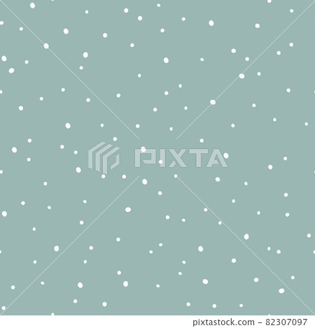 Blue background with snowfall. Seamless simple pattern 82307097