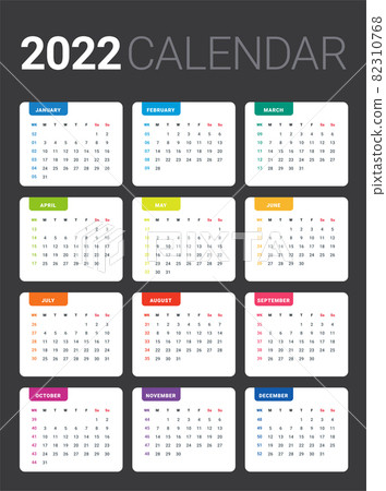 background, vector, week - Stock Illustration [82310768] - PIXTA
