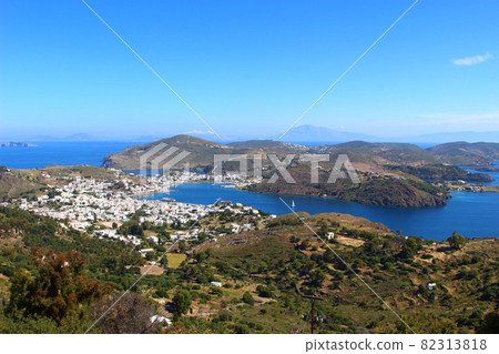 Scala Cityscape, Patmos Island Greece 82313818