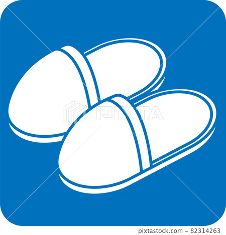 Slipper pictogram Slipper pictogram 82314263