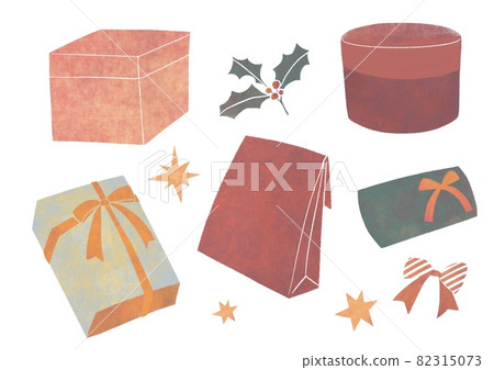 Christmas gift illustration Christmas gift illustration 82315073