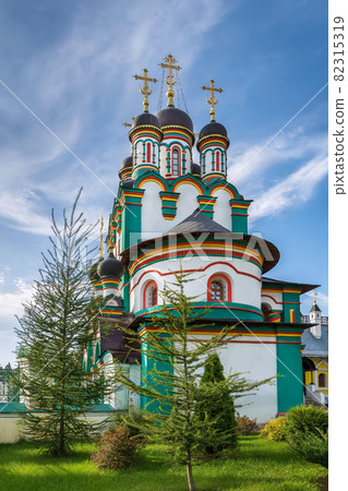 Temple of Joseph Volotsky in Pavlovskaya Sloboda, Russia Temple of Joseph Volotsky in Pavlovskaya Sloboda, Russia 82315319