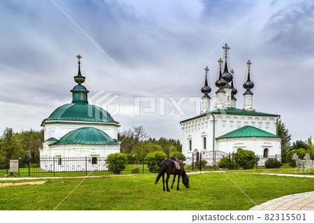 Church of the Entry of the Lord into Jerusalem and the Church of Paraskeva Friday, Suzdal, Russia Church of the Entry of the Lord into Jerusalem and the Church of Paraskeva Friday, Suzdal, Russia 82315501