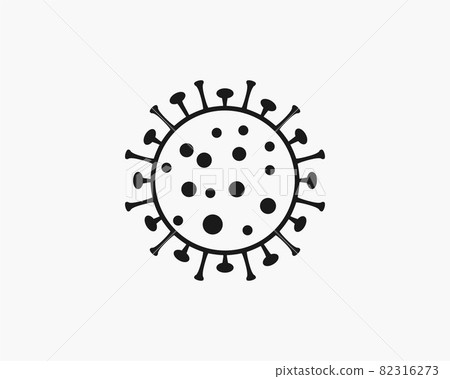 Virus, disease, flu icon. Vector illustration, flat design. Virus, disease, flu icon. Vector illustration, flat design. 82316273