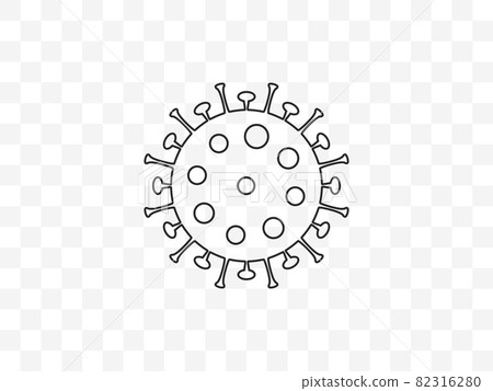 Virus, disease, flu icon. Vector illustration, flat design. Virus, disease, flu icon. Vector illustration, flat design. 82316280