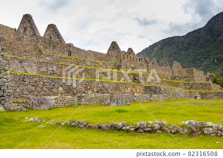 Archaeological remains of Machu Picchu located in the mountains of Cusco. Archaeological remains of Machu Picchu located in the mountains of Cusco. 82316508