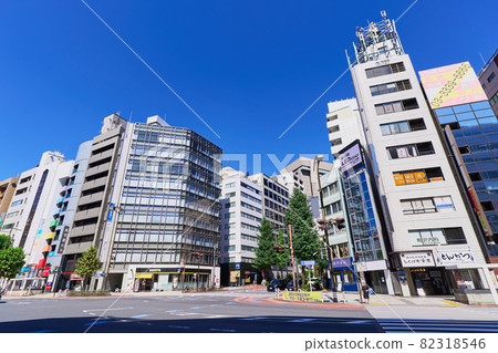 Cityscape Tokyo Kanda Ogawamachi intersection scenery Cityscape Tokyo Kanda Ogawamachi intersection scenery 82318546