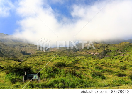 [Kumamoto Prefecture] Mt. Aso and Sensuikyo under clear skies 82320050