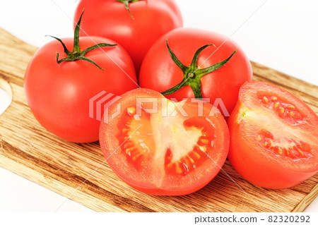 Tomato White Background Tomato White Background 82320292