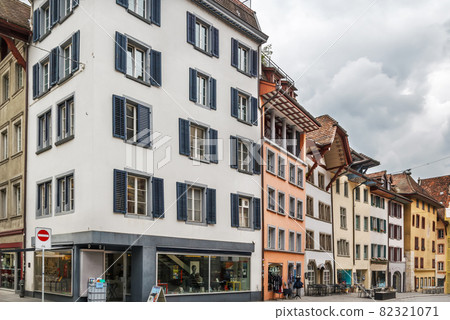 Street in Aarau, Switzerland Street in Aarau, Switzerland 82321071