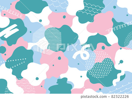 Retro pop American comics Fengyun pattern blue system 82322226