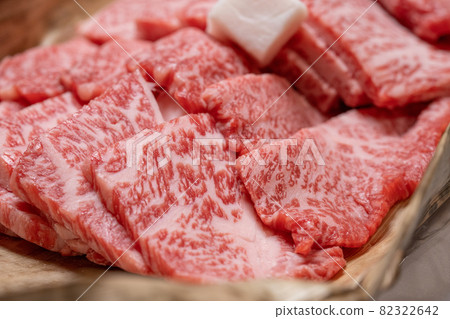 Raw meat of Japanese beef Raw meat of Japanese beef 82322642